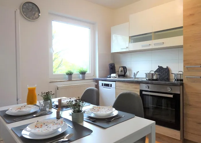 Helles Mit Balkon Für 5 Personen Apartamento Schwerte